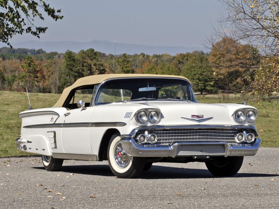  Chevrolet Bel Air Impala Convertible 1958 года  (фото 4 из 67)